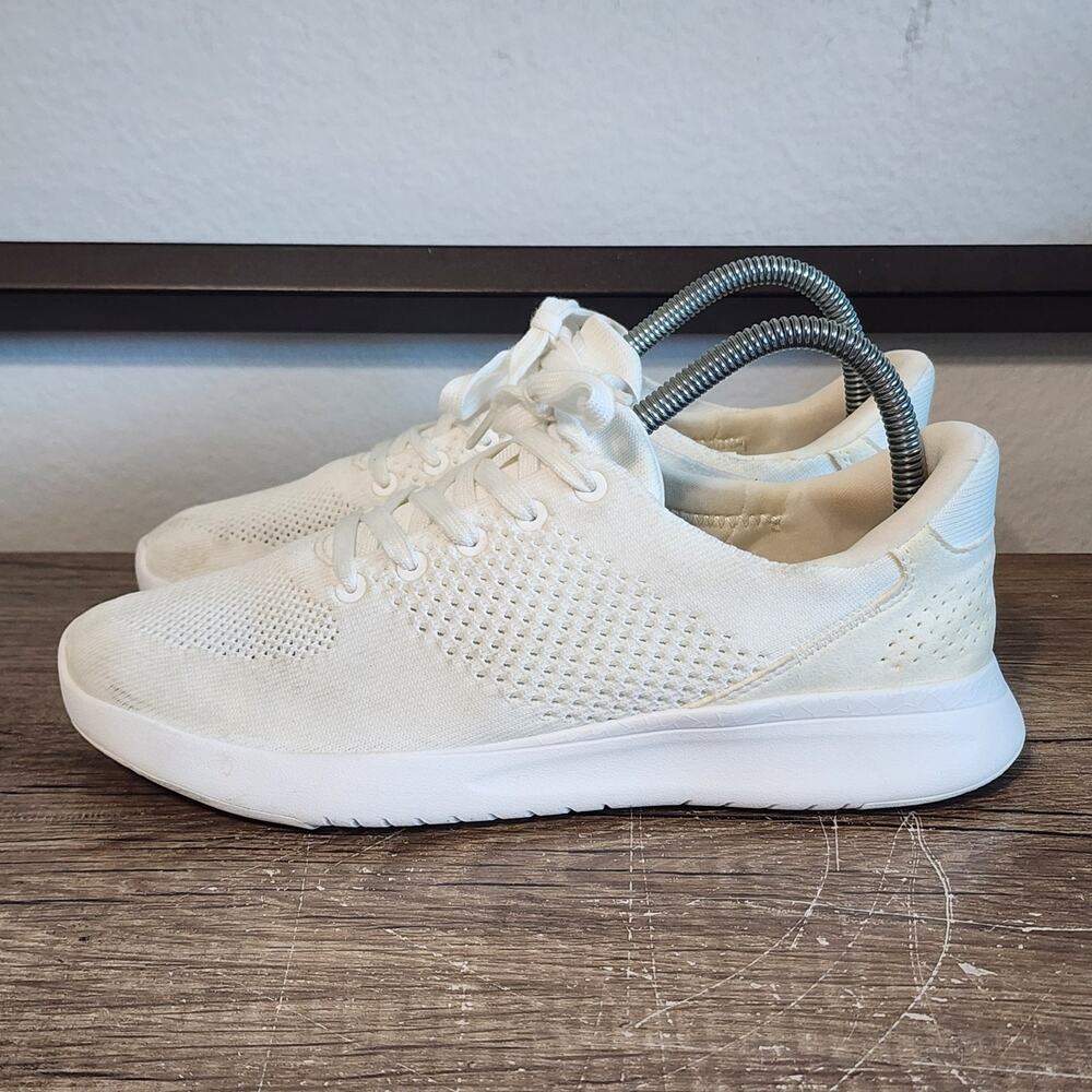 Kizik Lima Women's Hands Free Casual Slip-On Shoes Sneakers Size 7.5 White